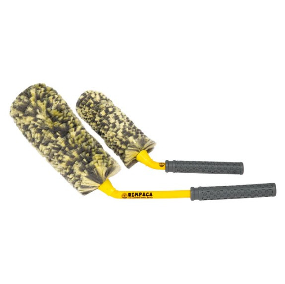 Chemical Guys Rimpaca Reach Around Ultimate Wheel Brush Set - 2 Pcs