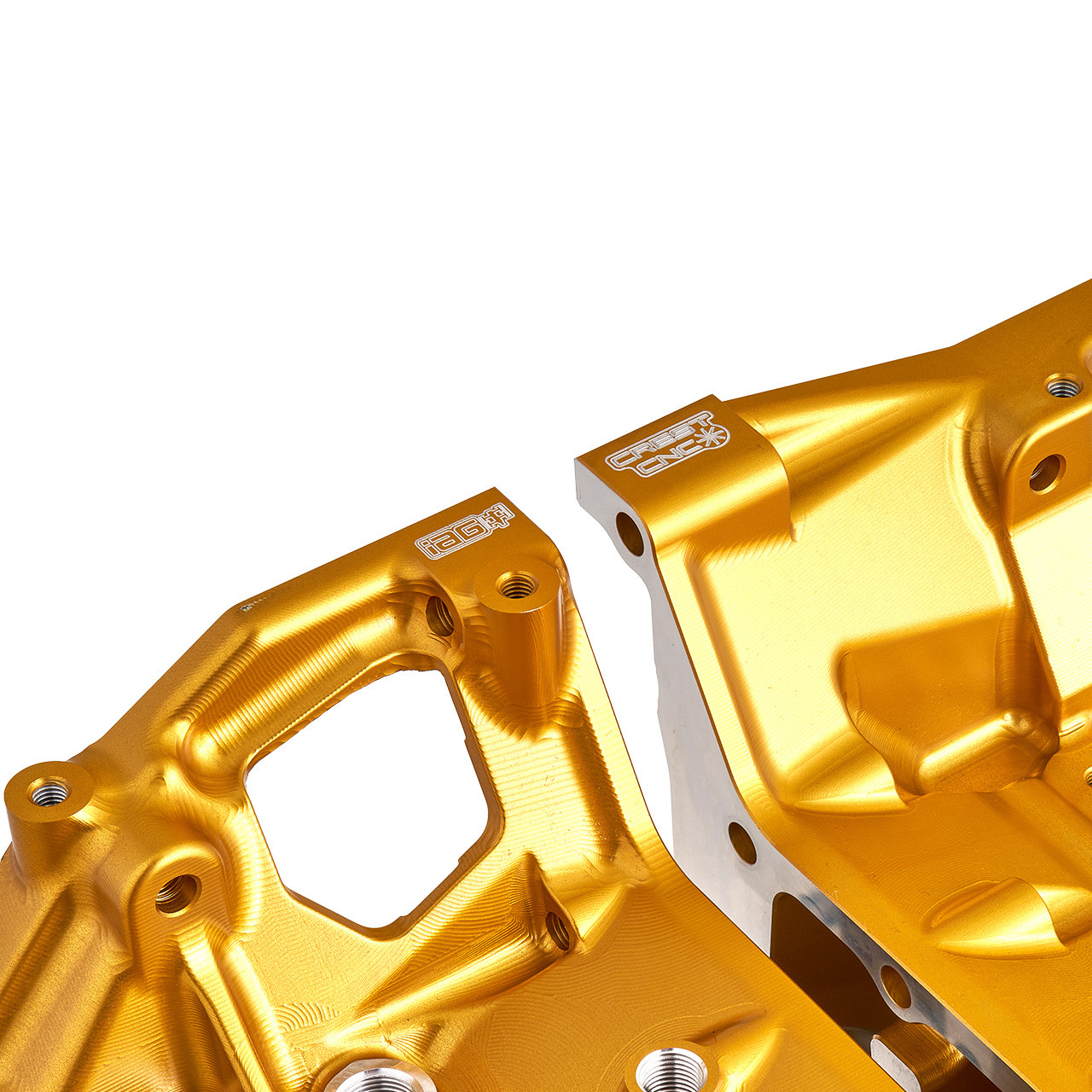 IAG / Crest CNC Billet Aluminum EJ25 Subaru Case Halves For WRX