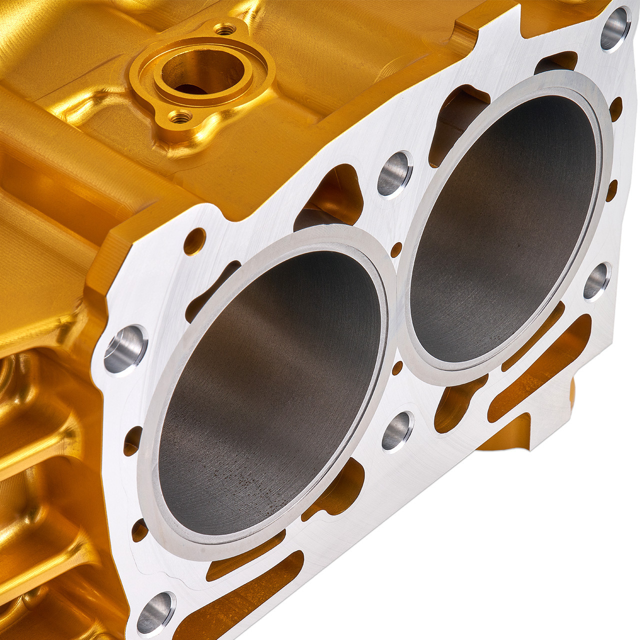 IAG / Crest CNC Billet Aluminum EJ25 Subaru Case Halves For WRX