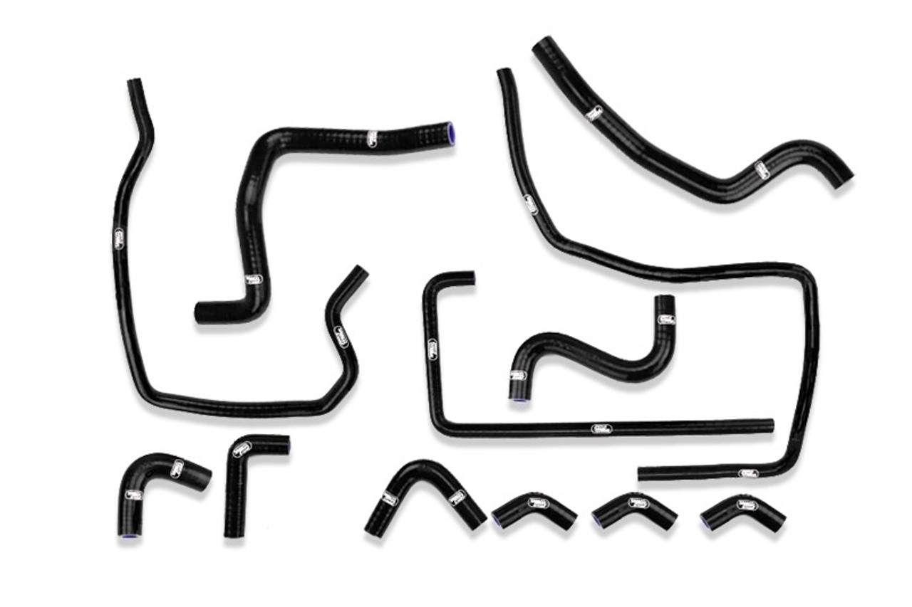 Samco Ancillary Hose Kit For 2002-03 Subaru WRX (Black)