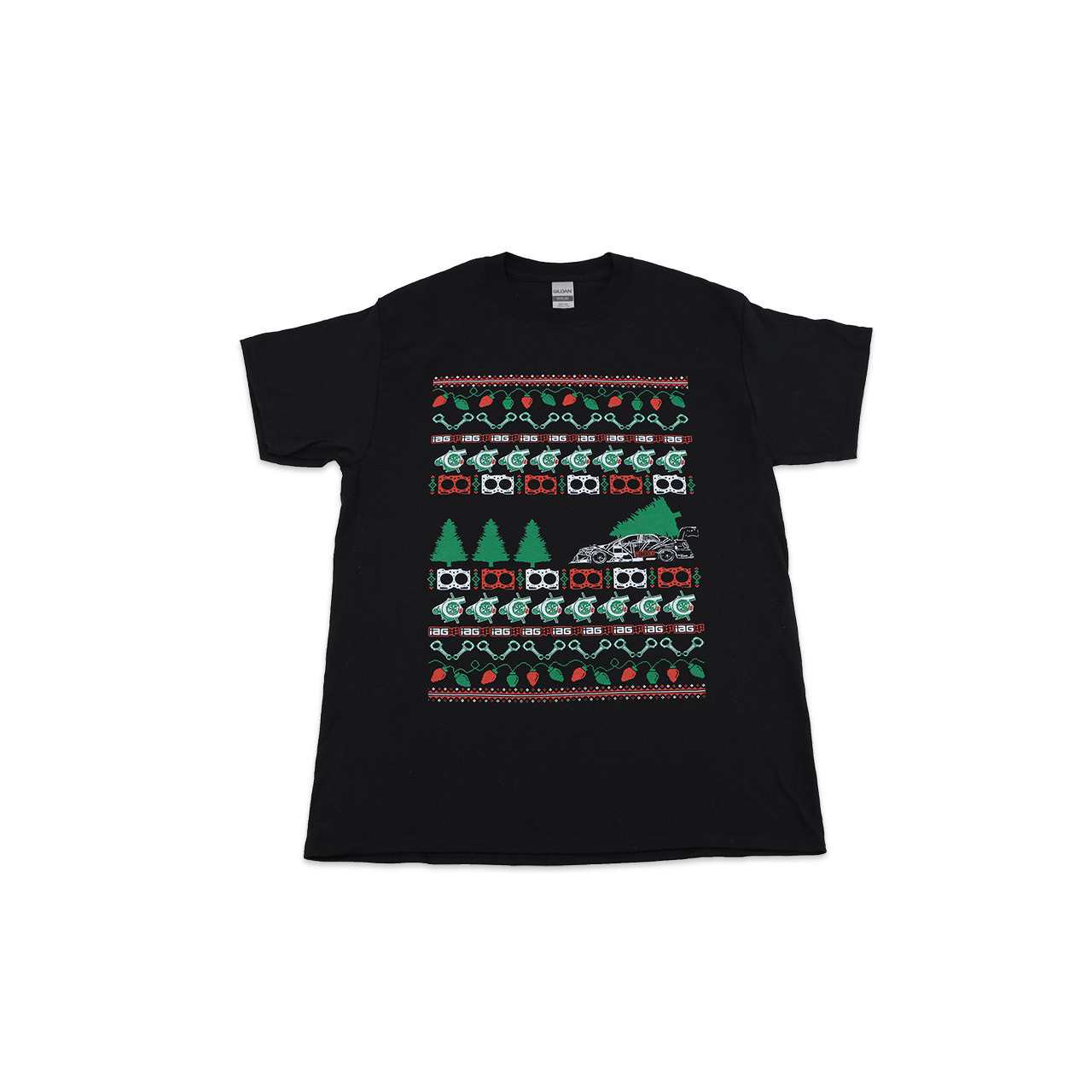 IAG Men's Ugly Christmas Black T-Shirt