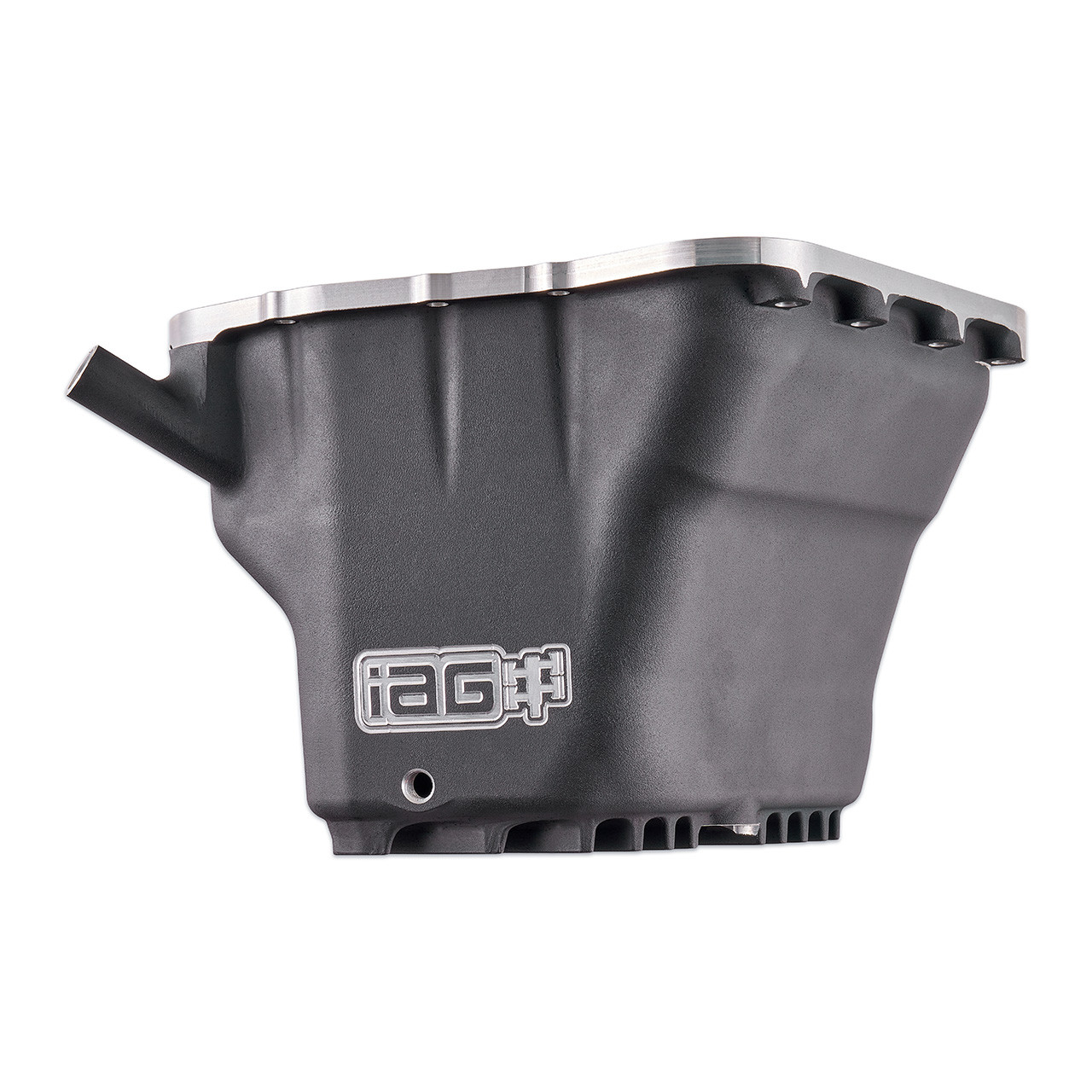 IAG Performance Subaru EJ Oil Pan - Black Finish for WRX, STI, LGT, FXT