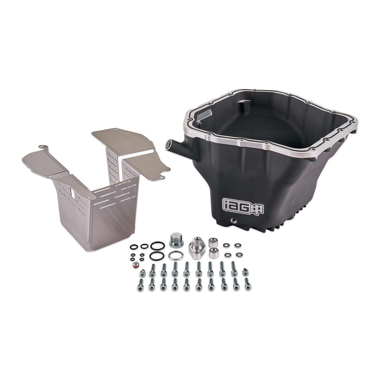 IAG Performance EJ Street Series Oil Pan For 02-14 WRX, 04-21 STI, 05-09 LGT, 04-13 FXT (Black)