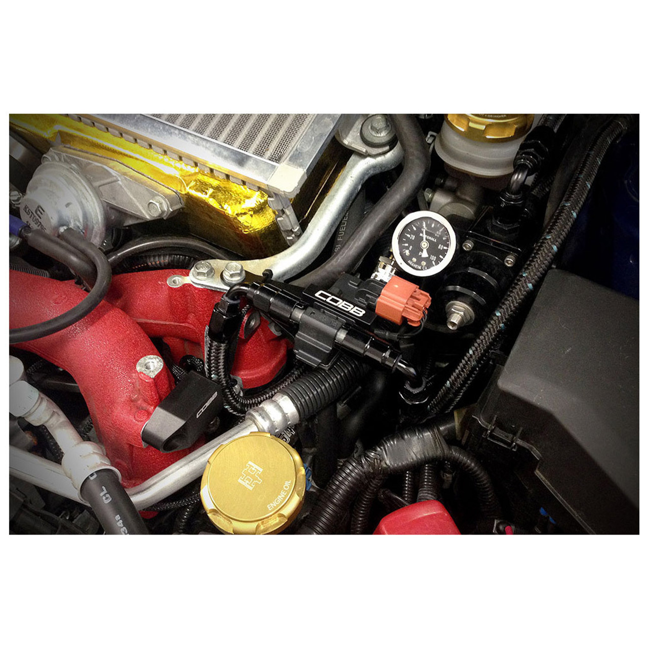 IAG Flex Fuel Line Upgrade Kit Installed on 2008-14 WRX and 2008-21 STI