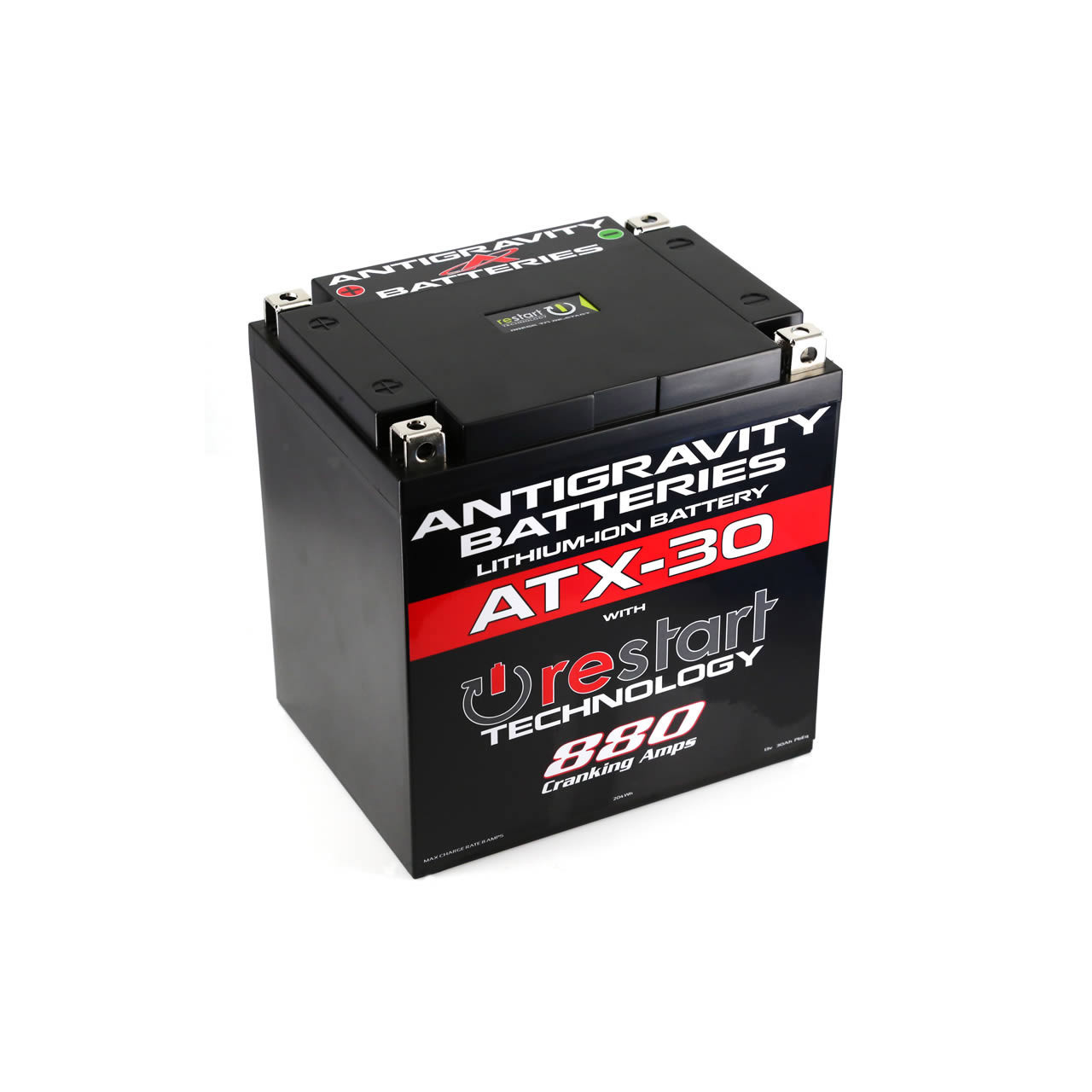 Antigravity Lithium Car Battery - ATX30-Re-Start - Compact - 5.75 LBS