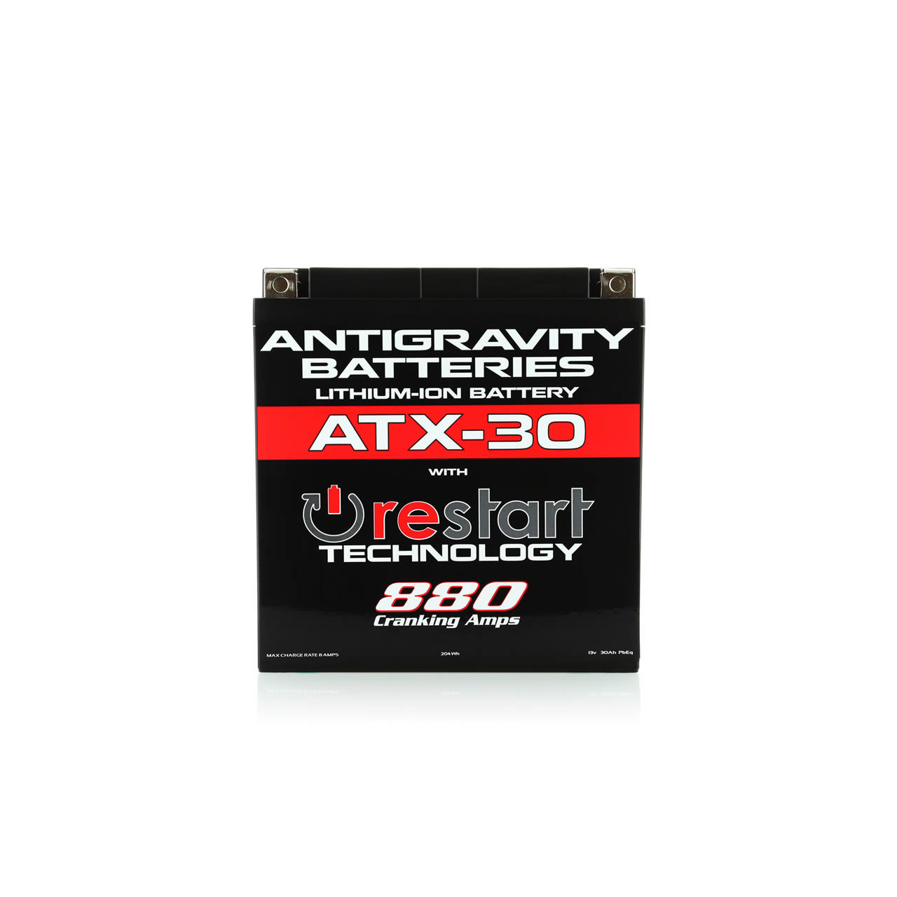 Antigravity Lithium Car Battery - ATX30-Re-Start - Front Image