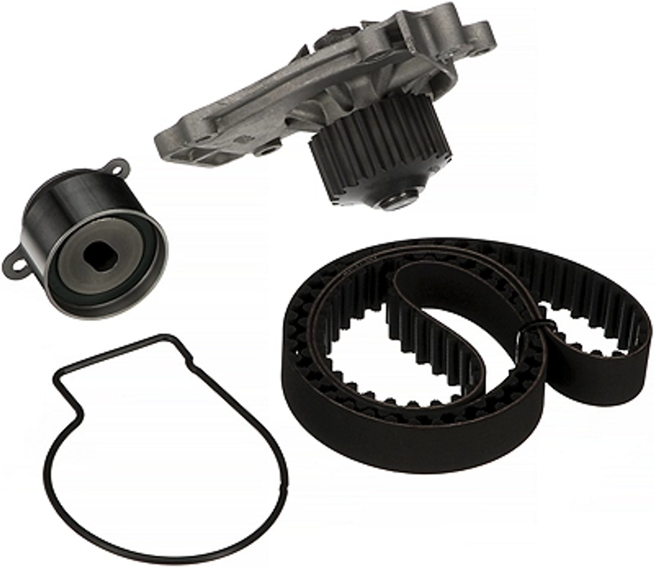 Gates Stock Replacement Timing Belt Component Kit w/ Water Pump