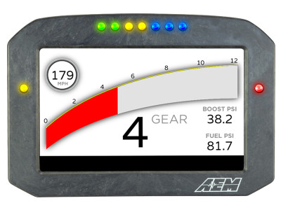AEM CD-7 Carbon Flush Digital Dash Display AEM CD-7 Carbon Flush Digital Dash Display