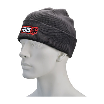 IAG Performance Boxer Logo Watch Cap Beanie (Gray) IAG Performance Boxer Logo Watch Cap Beanie (Gray)