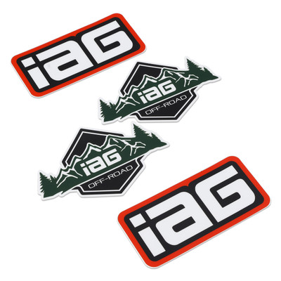IAG Performance Mountain Logo Sticker Pack IAG Performance Mountain Logo Sticker Pack