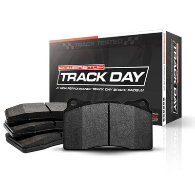 Power Stop Front Track Day Brake Pads For 2020-21 Subaru WRX, 04-17 WRX STI, 17-20 BRZ - Packaging