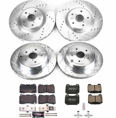 Power Stop Front & Rear Z23 Evolution Sport Brake Kit Power Stop Front & Rear Z23 Evolution Sport Brake Kit
