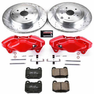 Power Stop Rear Z23 Evolution Sport Brake Kit w/Calipers Power Stop Rear Z23 Evolution Sport Brake Kit w/Calipers