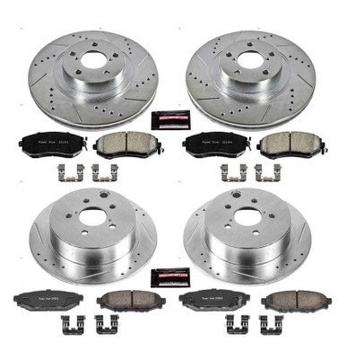 Power Stop Front & Rear Z23 Evolution Sport Brake Kit
