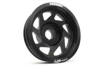 PERRIN Lightweight Black Crank Pulley For 2002-14 Subaru WRX, 04-21 STI, 05-09 LGT, 04-14 FXT- PSP-ENG-100BK PERRIN Lightweight Black Crank Pulley For 2002-14 Subaru WRX, 04-21 STI, 05-09 LGT, 04-14 FXT- PSP-ENG-100BK