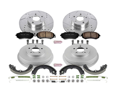 Power Stop 02-03 Subaru Impreza Front & Rear Z23 Evolution Sport Brake Kit