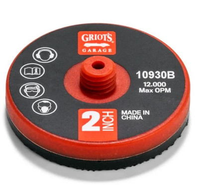 Griots Garage BOSS Micro 2in Backing Plate Griots Garage BOSS Micro 2in Backing Plate