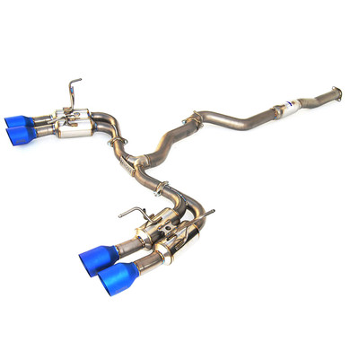 Invidia 2015+ WRX/STi Gemini 80mm Full Titanium Quad 101mm Tip Cat-Back Exhaust - HS15STI5TG4ST Invidia 2015+ WRX/STi Gemini 80mm Full Titanium Quad 101mm Tip Cat-Back Exhaust - HS15STI5TG4ST
