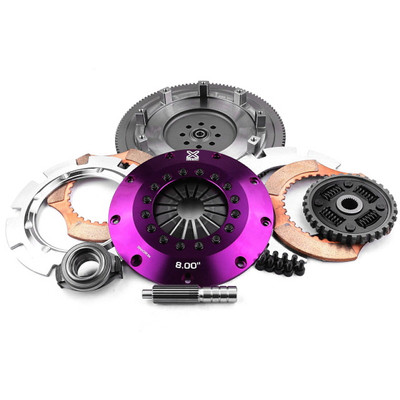 XClutch 8in Twin Sprung Ceramic Clutch Kit For Subaru 15-17 WRX Base 2.0L - XKSU20522-2B