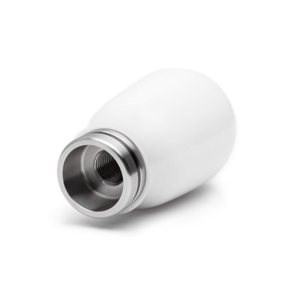 COBB Subaru 6-Speed Tall Weighted COBB Shift Knob - White (Incl. Both Red + Blk Collars) - Base