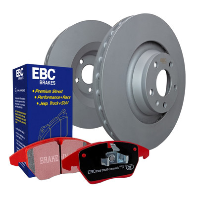 EBC S12 Redstuff Ceramic and RK Rotors Kit