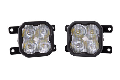 Diode Dynamics SS3 Max Type LED Fog Light Kit for 2019-2022 Subaru Ascent - White SAE Fog - DD6993 - Primary
