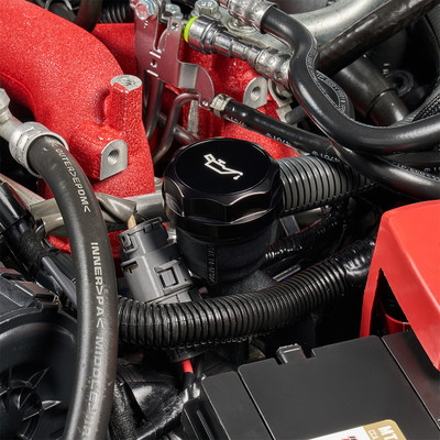 IAG Revolve Engine Oil Fill Cap w/ Anodized Color Accent for 02-24 WRX, 04-21 STI, 05-09 LGT, 04-08 FXT, 13-24 BRZ IAG Revolve Engine Oil Fill Cap w/ Anodized Color Accent for 02-24 WRX, 04-21 STI, 05-09 LGT, 04-08 FXT, 13-24 BRZ