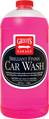 Griots Garage Brilliant Finish Car Wash - 64oz - Case of 6 - 10866
