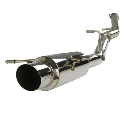 Invidia N1 3" Racing Cat Back Exhaust With 4" Polished Tip for 2002-07 Subaru WRX & STI Invidia N1 3" Racing Cat Back Exhaust With 4" Polished Tip for 2002-07 Subaru WRX & STI