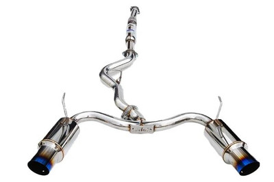 Invidia N1 Cat Back Exhaust with Titanium Tips For 2011-14 Subaru WRX & 2008-14 STI Hatchbacks Invidia N1 Cat Back Exhaust with Titanium Tips For 2011-14 Subaru WRX & 2008-14 STI Hatchbacks