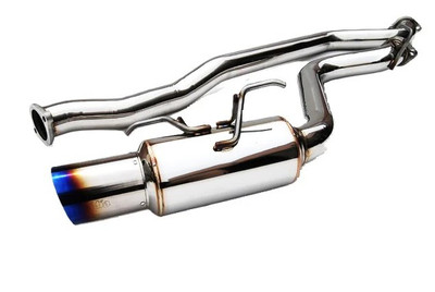 Invidia 08-09 WRX Sedan 76mm (101mm tip) RACING Titanium Tip Cat