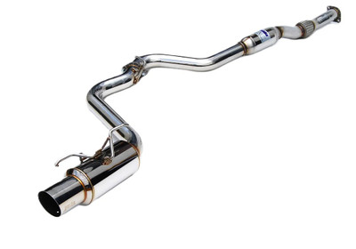 Invidia 08-09 WRX Sedan 76mm (101mm tip) RACING Titanium Tip Cat