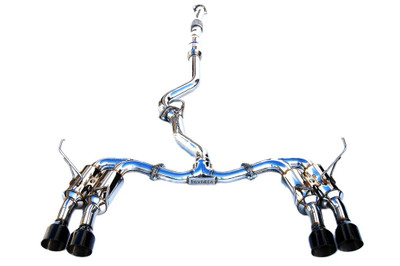 Invidia 11-14 Subaru WRX / STI Sedan Gemini/R400 Single Layer Quad