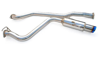 Invidia Single Racing Titanium Tip Cat-back Exhaust For 2015-21 Subaru WRX/STI Invidia Single Racing Titanium Tip Cat-back Exhaust For 2015-21 Subaru WRX/STI