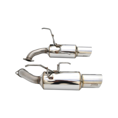 Invidia 22+ Subaru WRX GT N1 3.5in. S.S Tip Axle-Back Exhaust - HS22SW4AG1GSL - Angle 2