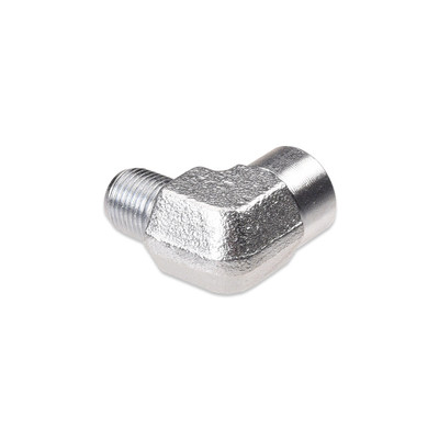 IAG 90 Degree 1/8 inch NPT Male to Female Zinc Plated Fitting IAG 90 Degree 1/8 inch NPT Male to Female Zinc Plated Fitting