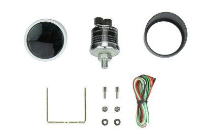 Prosport 52mm Amber / White - Fuel Pressure Gauge- Parts