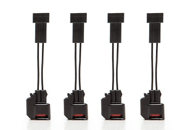 COBB Tuning 1050X Top Feed Fuel Injector Set for 02-14 WRX, 07-21 STI - Connectors