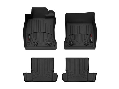 WeatherTech Front & Rear FloorLiners For 2022+ Subaru BRZ - Black