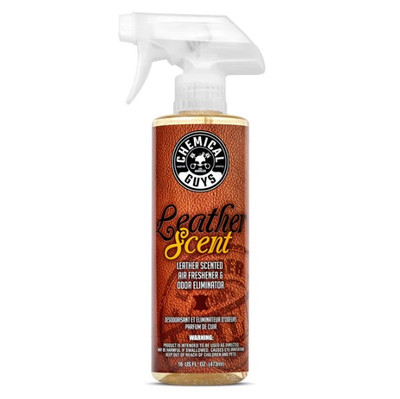 Chemical Guys Leather Scent Air Freshener & Odor Eliminator - 16oz