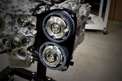 Left Side Exhaust Cam Sprocket For 08-21 STI, 2010-12 LGT - Installed