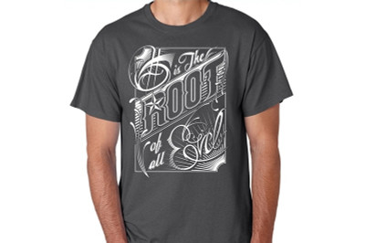 Roots Men's EVIL Money T-Shirt - Large Roots Men's EVIL Money T-Shirt - Large