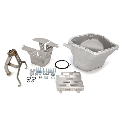 IAG EJ Street Series Oil Pan Package (Silver Pan / Pickup / Street Baffle / Windage Tray) For WRX, STI, LGT, FXT