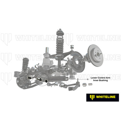 Whiteline Rear Control Arm Lower Inner Bushing for 2013-20 Subaru BRZ / Scion FR-S Whiteline Rear Control Arm Lower Inner Bushing for 2013-20 Subaru BRZ / Scion FR-S