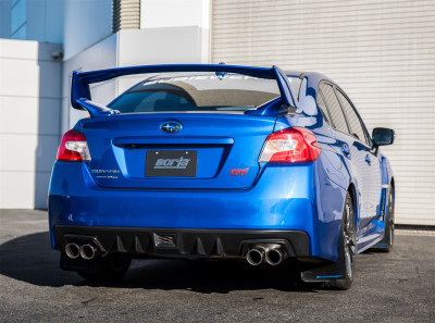 Borla 15-21 Subaru WRX / STI 2.5L S-Type Cat-Back Exhaust Quad Rd RL Tips - 140595 - Installed