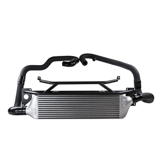 Turbo XS FMIC 2015-2021 Subaru STi - Wrinkle Black Pipes