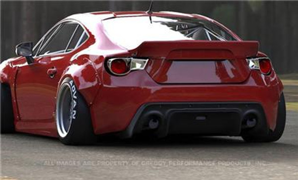 【FRS】 Varis Carbon Wiper Shroud (for Kamikaze-86 widebody kit) for