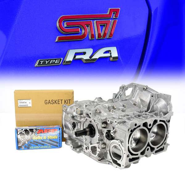 Subaru Type RA EJ25 Short Block Build Bundle For 04-21 STI, 06-14