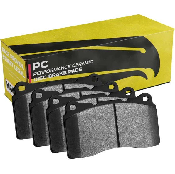 Performance Ceramic Disc Brake Pad; 0.560 Thickness;