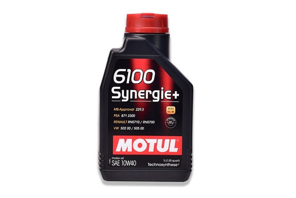 MOTUL 6100 Synergie+ Semi-Synthetic 10W40 Motor Oil 1L